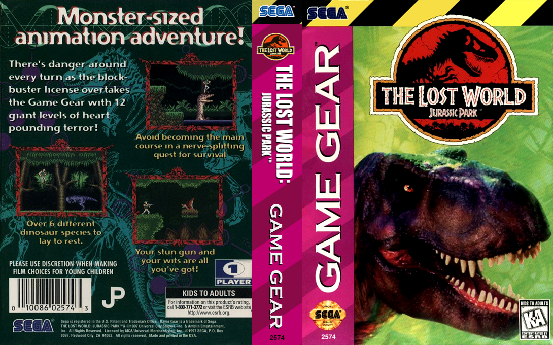 Lost World - Jurassic Park, The — box-texture (US)