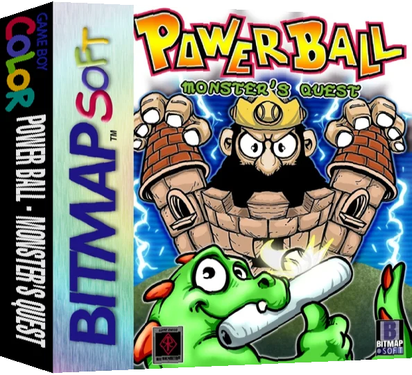 Power Ball - Monster's Quest — box-3D (WOR)