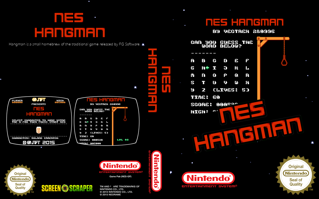 NES Hangman — box-texture (SS)