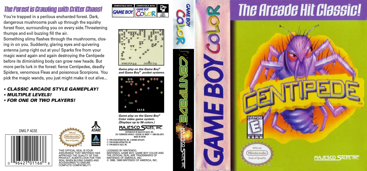 Centipede — box-texture (US)