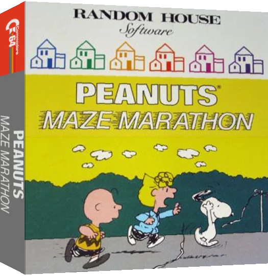 Peanuts Maze Marathon — box-3D (EU)