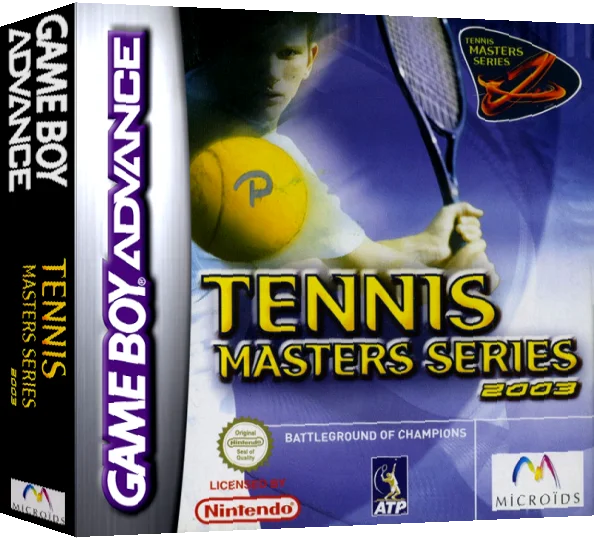 Tennis Masters Series 2003 — box-3D (EU)