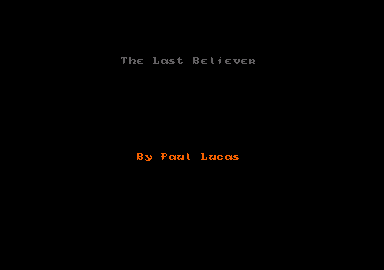 Last Believer, The — sstitle (EU)