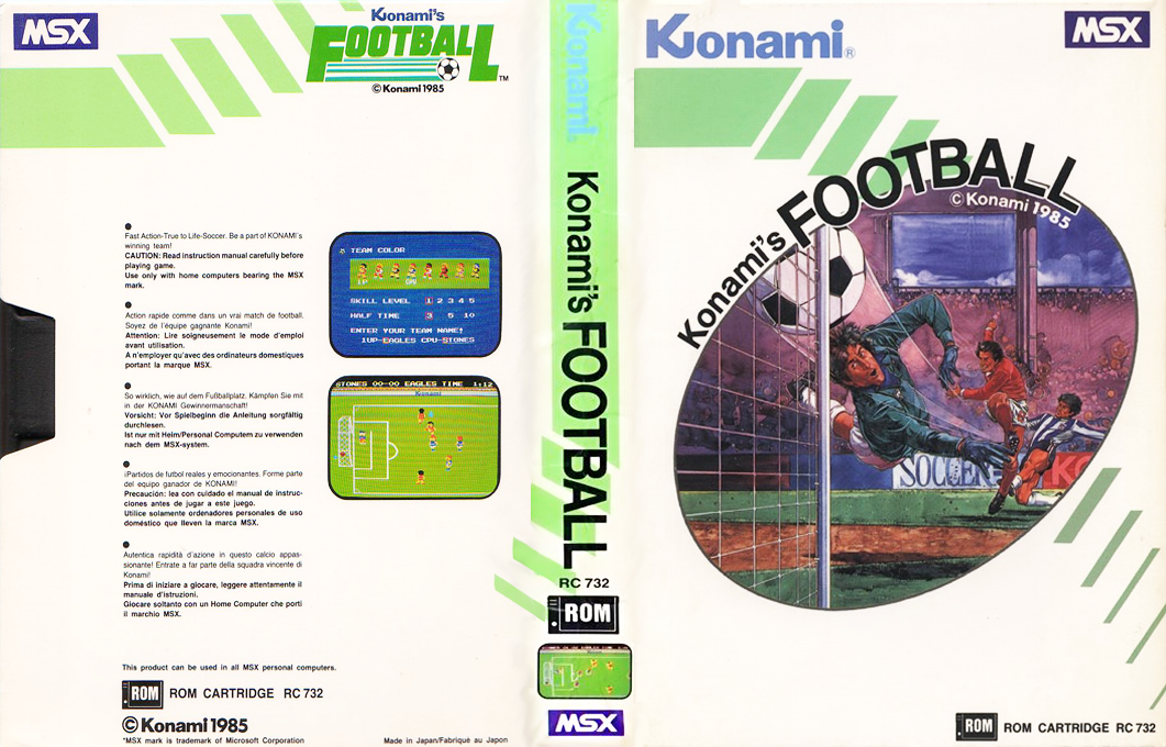 Konami's Football — box-texture (EU)