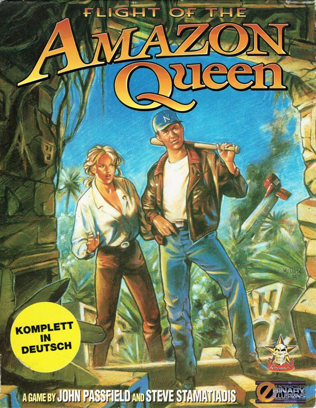 Flight Of The Amazon Queen — box-2D (EU)