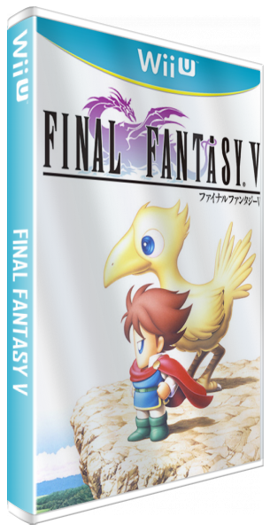 Final Fantasy V — box-3D (JP)