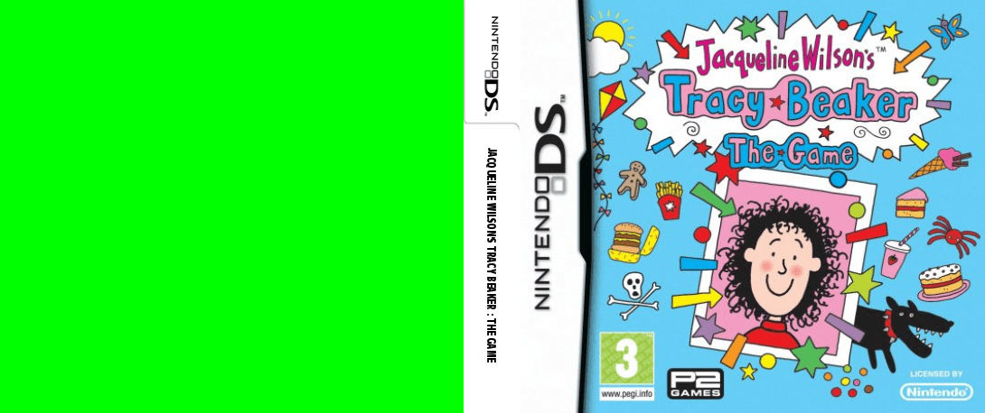 Jacqueline Wilson's Tracy Beaker - The Game — box-texture (US)