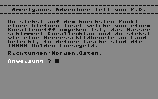 Ameriganos Ein Adventure Teil 2 — ss (DE)