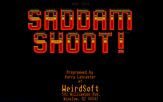 Saddam Shoot! — sstitle (WOR)