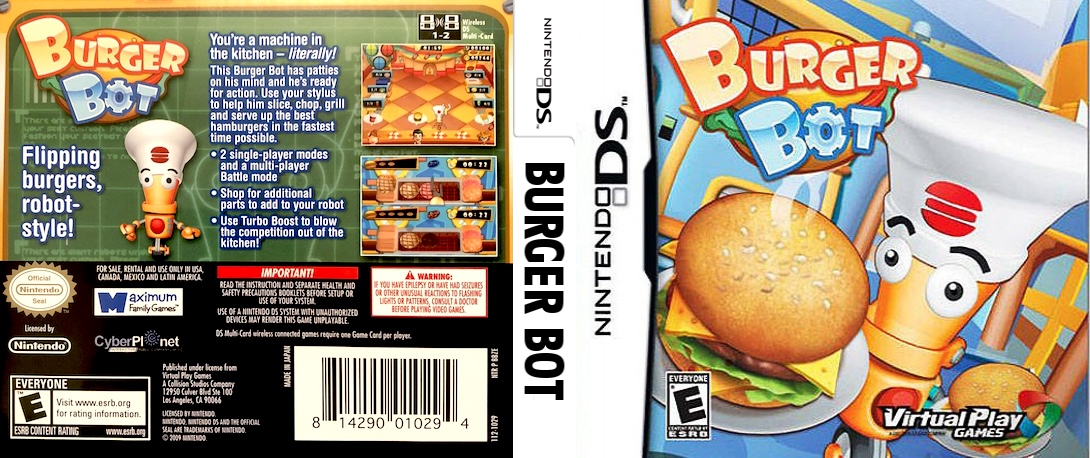 Burger Bot — box-texture (US)