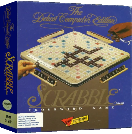 Scrabble - The Deluxe Computer Edition — box-3D (US)