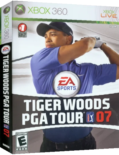 Tiger Woods PGA Tour 07 — box-3D (US)