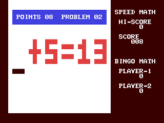 Speed/Bingo Math — ss (WOR)