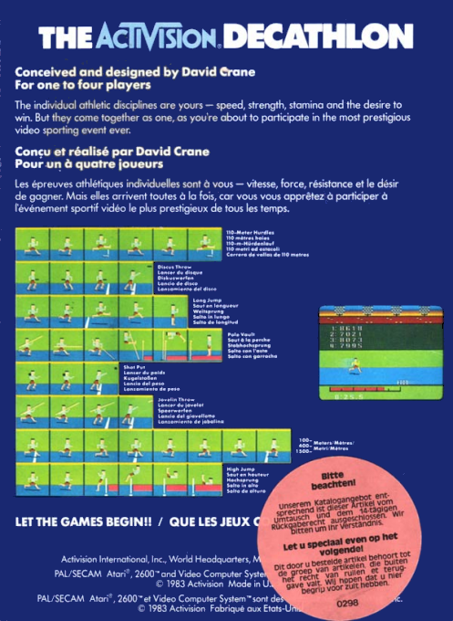 Activision Decathlon, The — box-2D-back (EU)