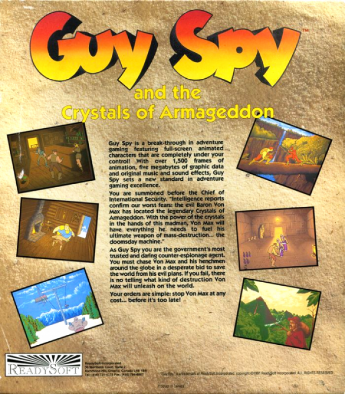 Guy Spy And The Crystals Of Armageddon — box-2D-back (US)