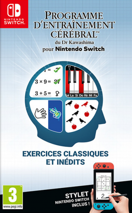 Dr. Kawashima's Brain Training — box-2D (FR)