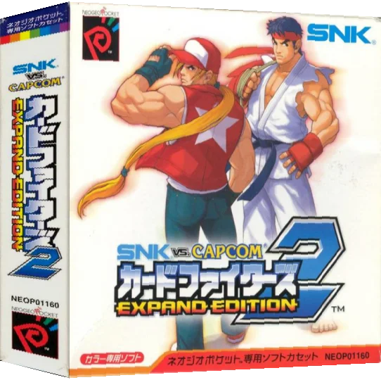 SNK vs. Capcom - Card Fighters 2 - Expand Edition — box-3D (JP)
