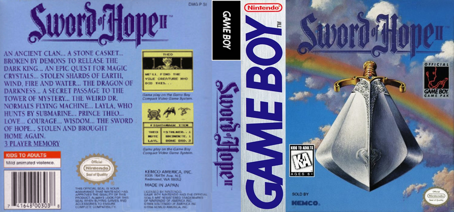 Sword Of Hope 2, The — box-texture (US)