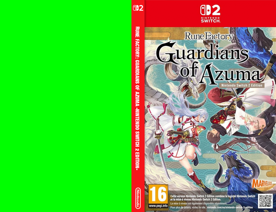 Rune Factory - Guardians of Azuma — box-texture (EU)