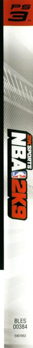 NBA 2K9 — box-2D-side (SP)