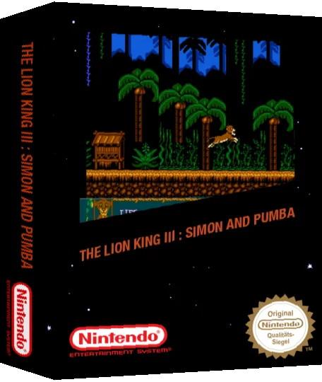 The Lion King III: Timon & Pumbaa — box-3D (SS)