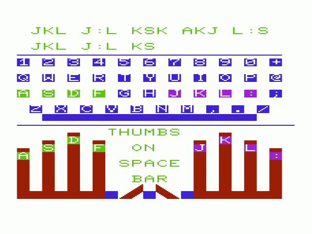 Typing Tutor — ss (WOR)