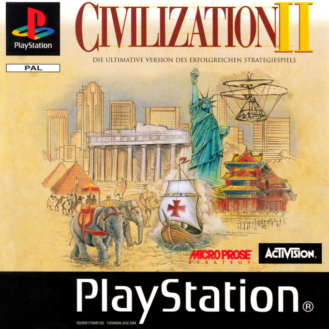 Civilization II — box-2D (DE)