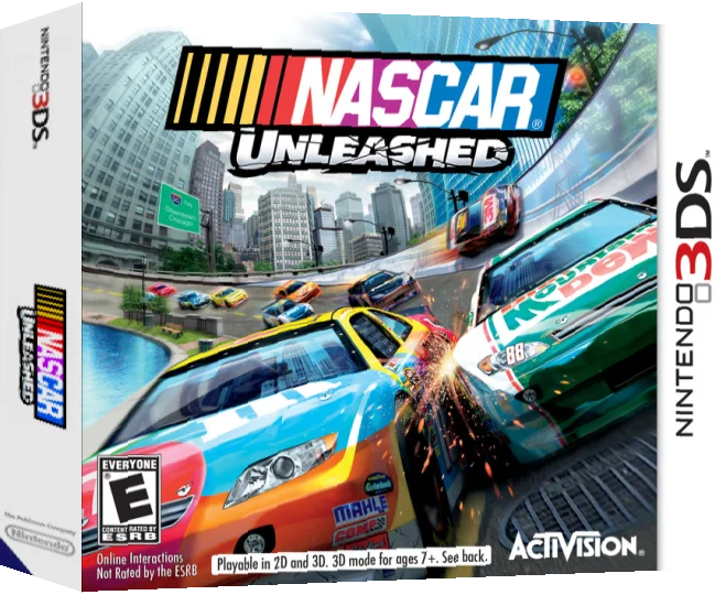 NASCAR Unleashed — box-3D (US)