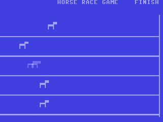 Horse Race Game — ss (WOR)