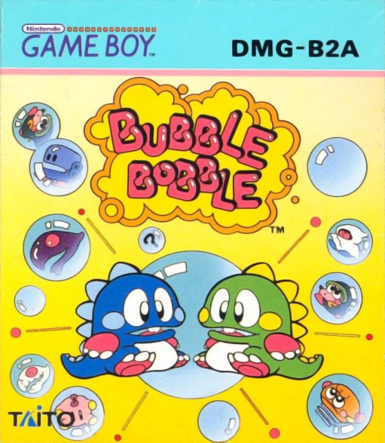 Bubble Bobble — box-2D (JP)