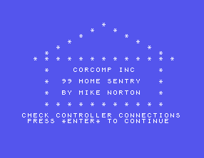 99 Home Sentry — sstitle (WOR)