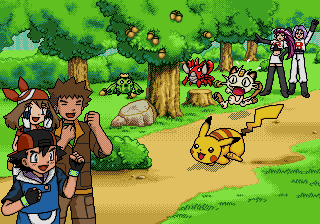 Pocket Monsters Advance Generation - Minna de Pico - Pokemon Wai Wai Battle! — ss (JP)