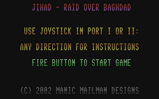 Jihad : Raid over Baghdad — sstitle (WOR)