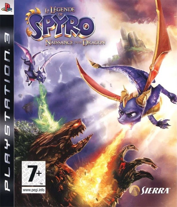 Legend of Spyro Dawn of the Dragon, The — box-2D (FR)