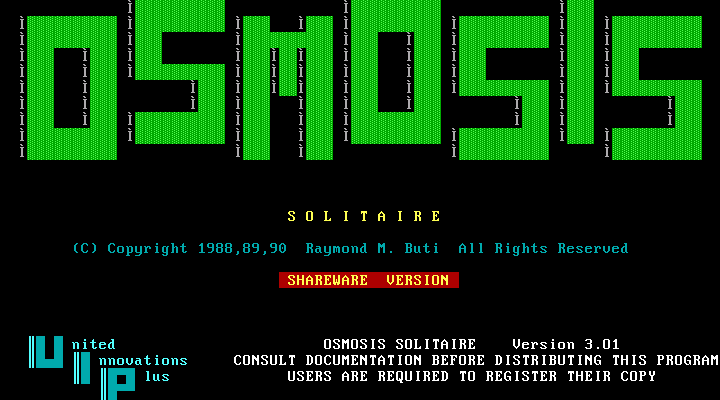Osmosis Solitaire box art