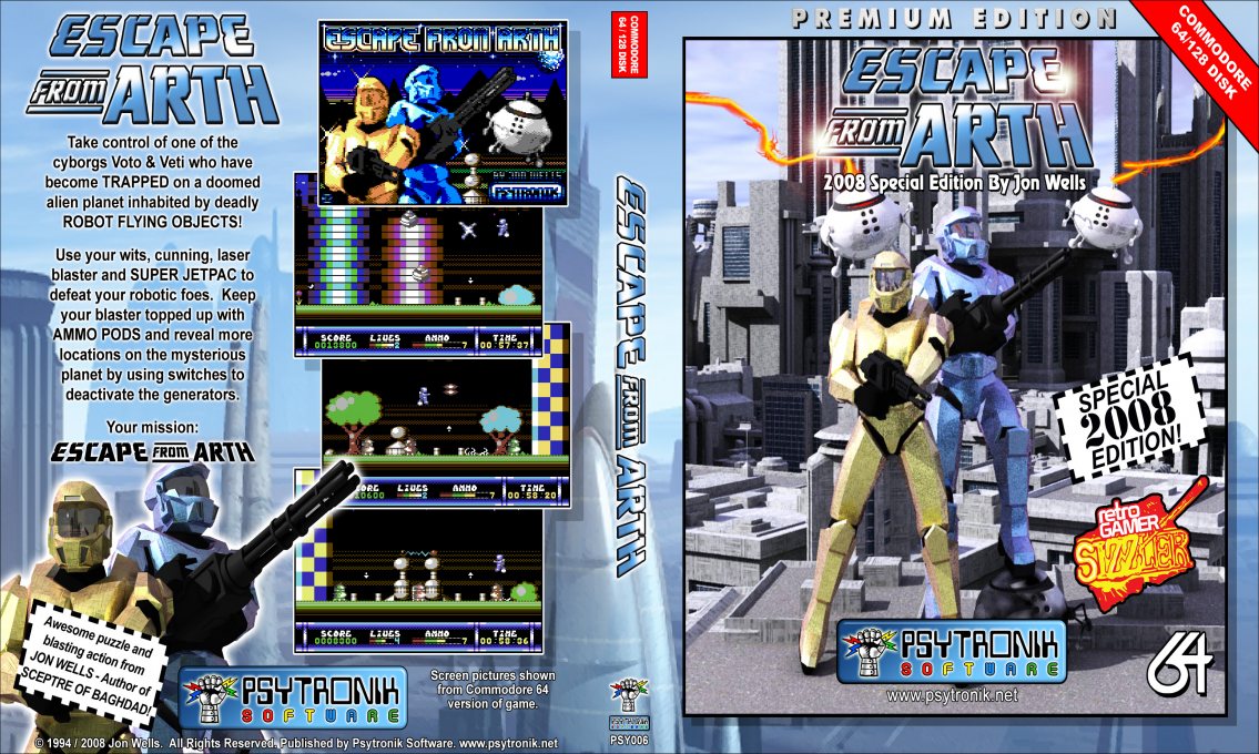 Escape from Arth — box-texture (EU)