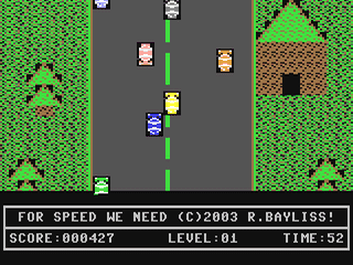 For Speed We Need — ss (WOR)