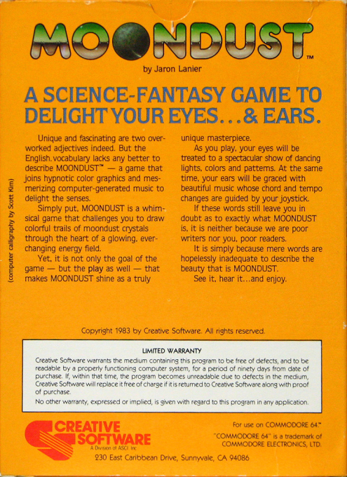 Moon Dust — box-2D-back (US)