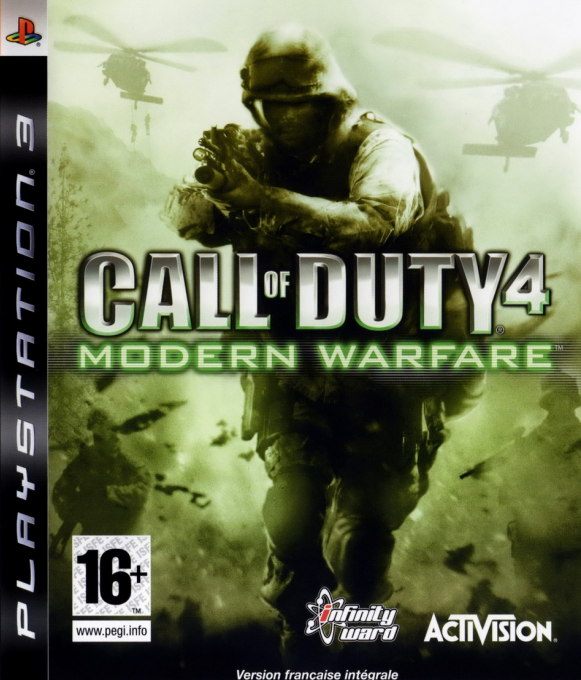 Call of Duty 4 - Modern Warfare — box-2D (FR)