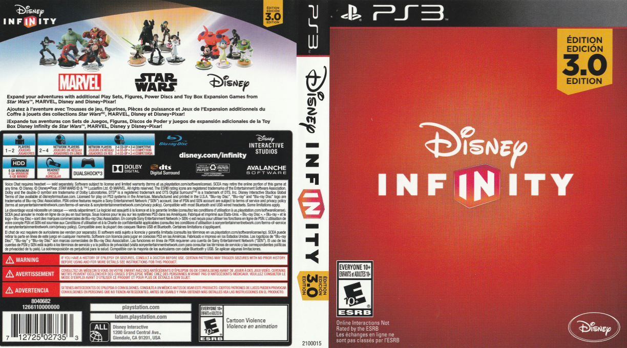 Disney Infinity 3.0 Edition — box-texture (CA)