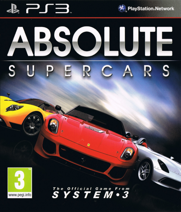 Absolute Supercars box art