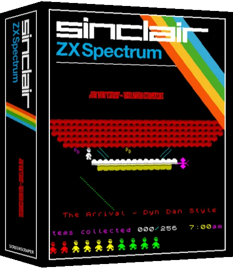 Jet Set Willy - The 2010 Megamix — box-3D (SS)