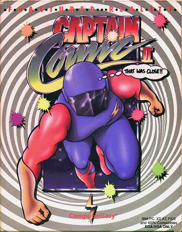 Captain Comic 2 - Fractured Reality box art
