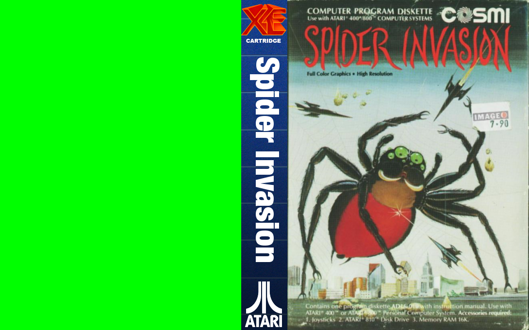 Spider Invasion — box-texture (WOR)