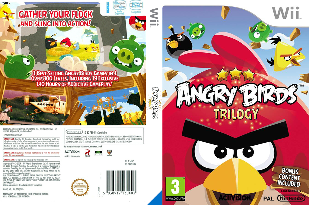 Angry Birds Trilogy — box-texture (EU)