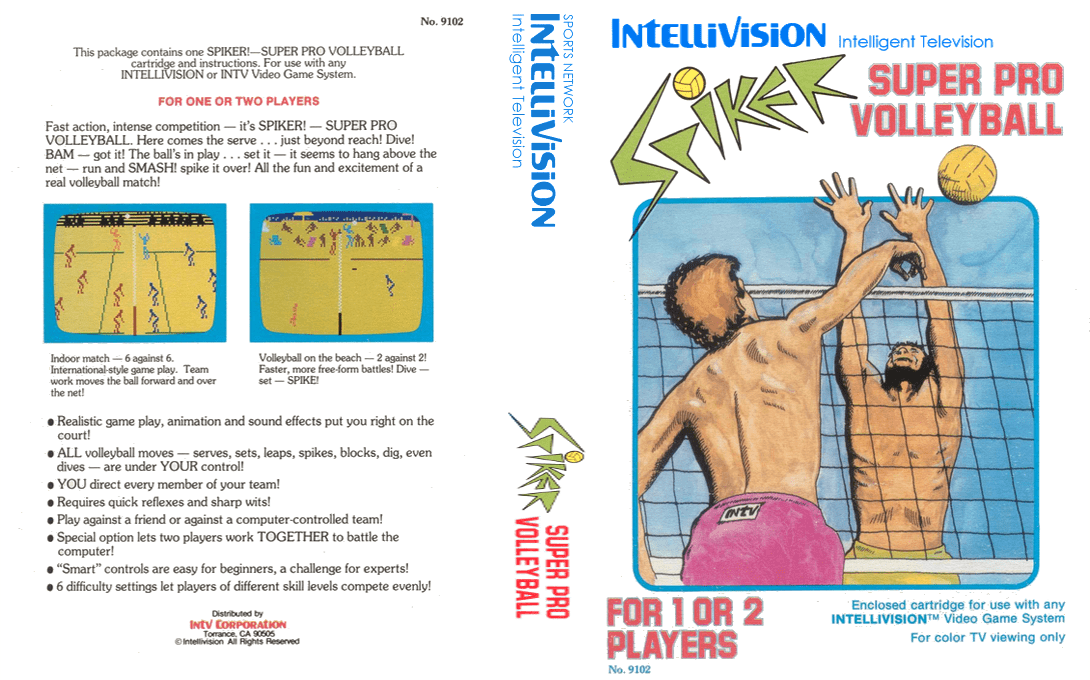 Spiker - Super Pro Volleyball — box-texture (WOR)