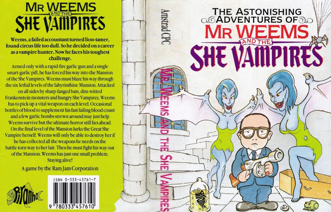 Astonishing Adventures Of Mr. Weems And The She Vampires, The — box-texture (EU)