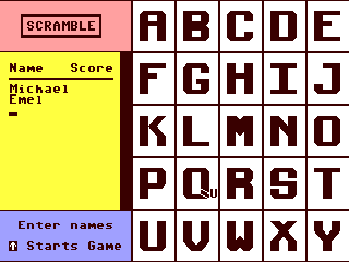 Word Scramble 64 — ss (WOR)