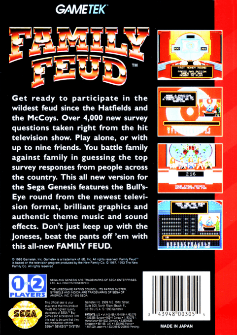 Family Feud — box-2D-back (US)