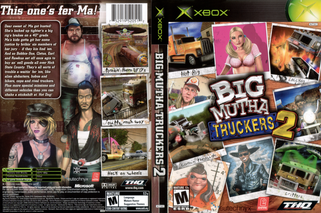 Big Mutha Truckers 2 - Truck Me Harder — box-texture (US)